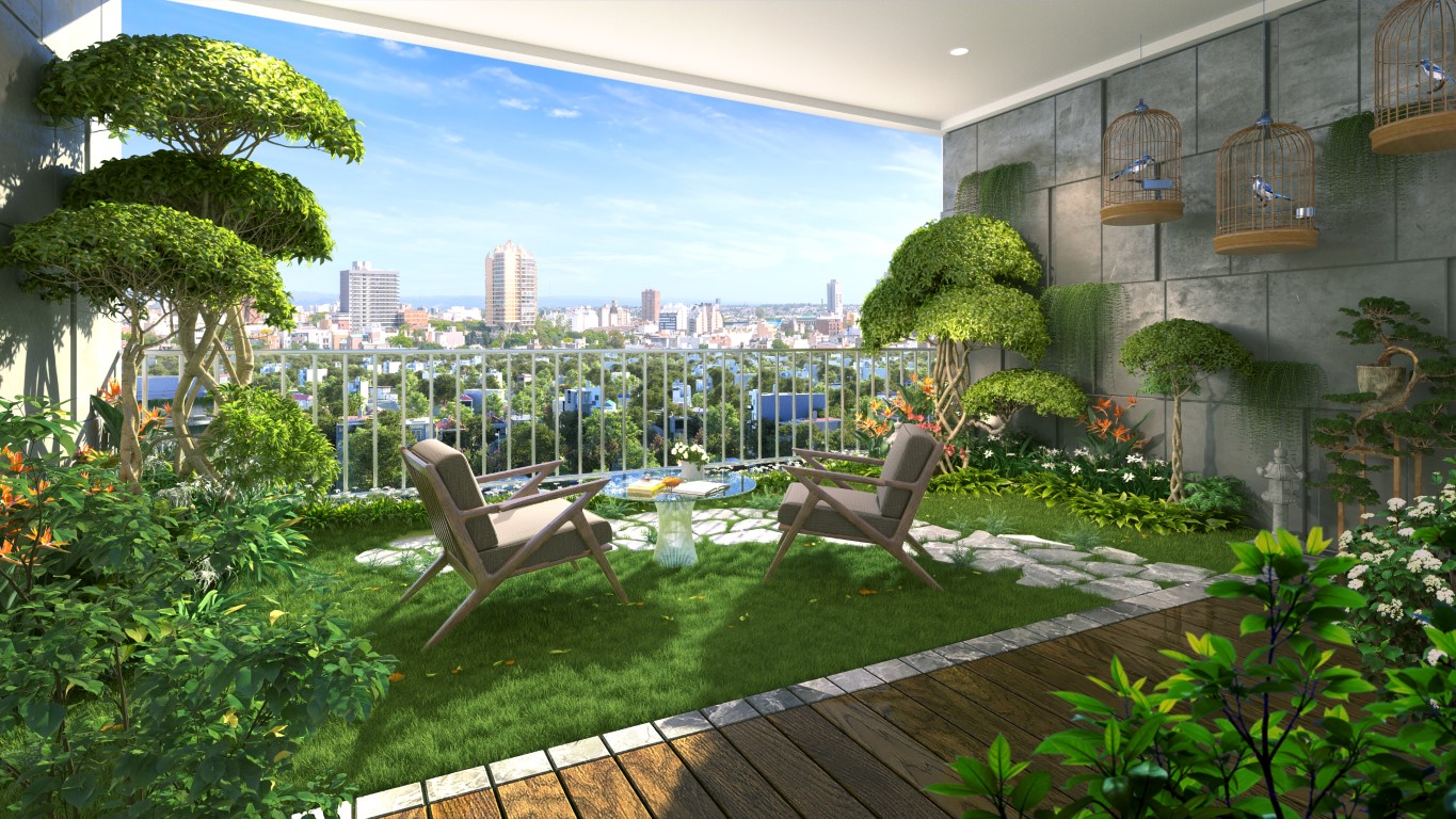 [cafeF.vn] - Căn hộ c&oacute; ban c&ocirc;ng rộng ở Feliz Homes của KLB chiếm lĩnh thị trường